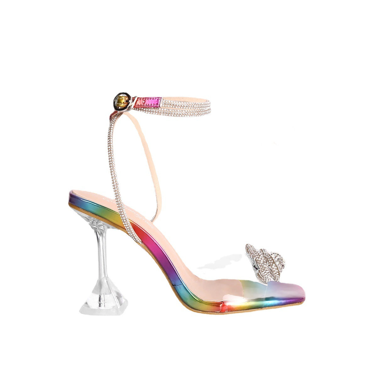 Women's Bow Rhinestone Stilettos