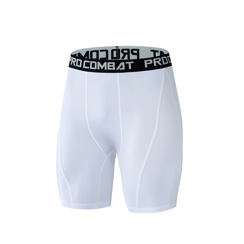 Mens Elastic Compression Shorts
