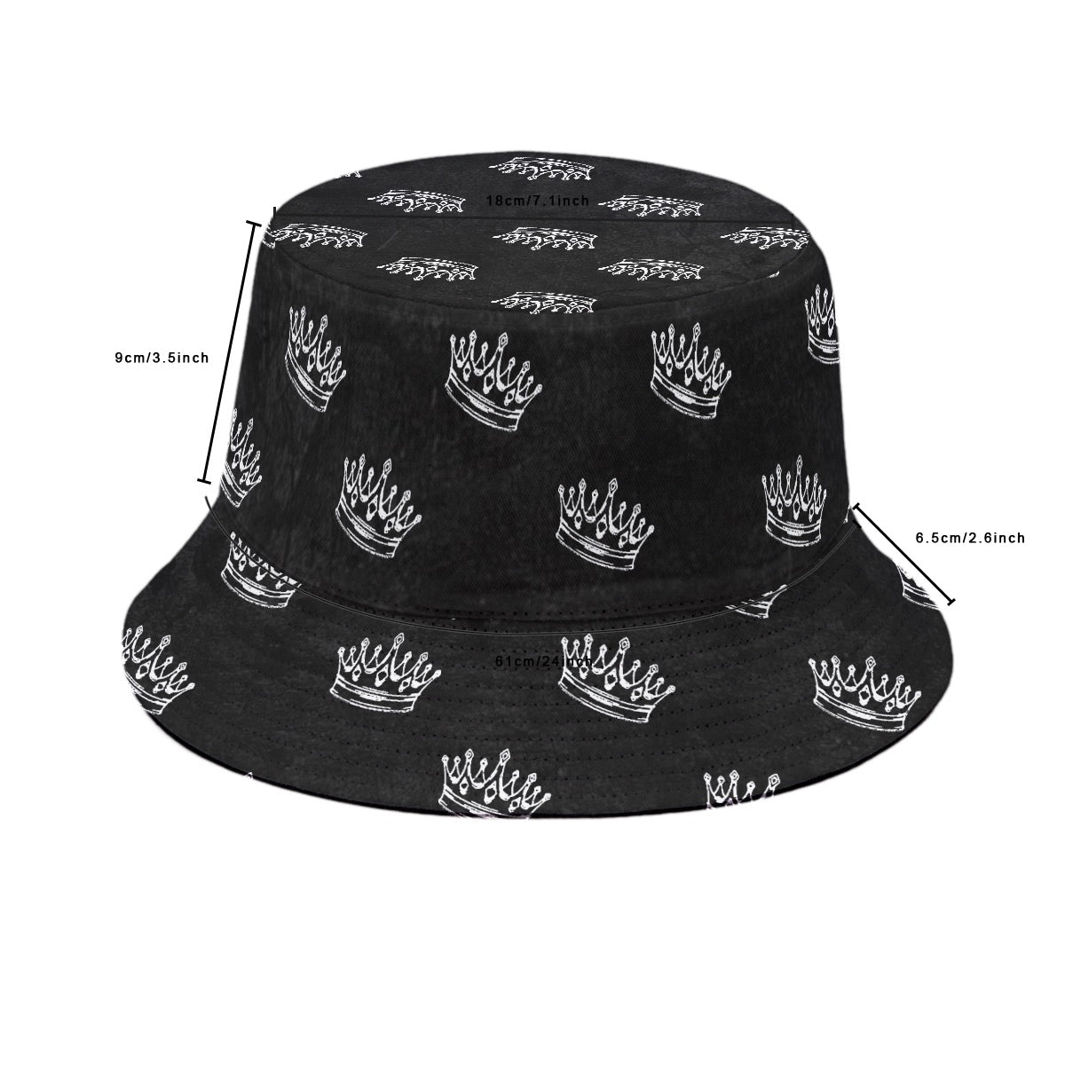 Blackout Yo Royal Bucket Hat