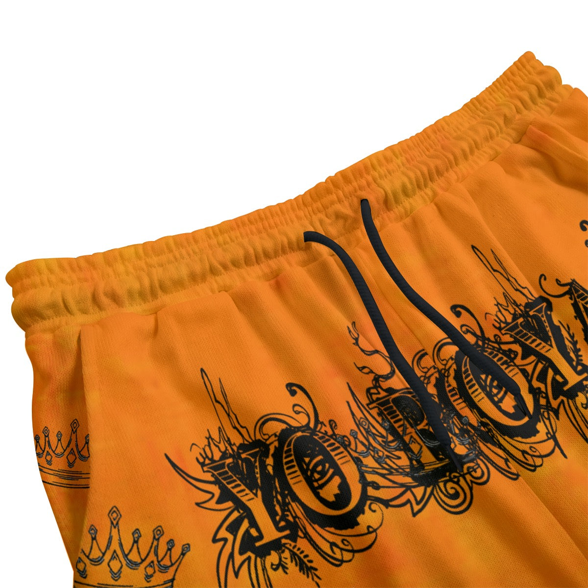 Men’s Yo Royal Orange Crown Sweats