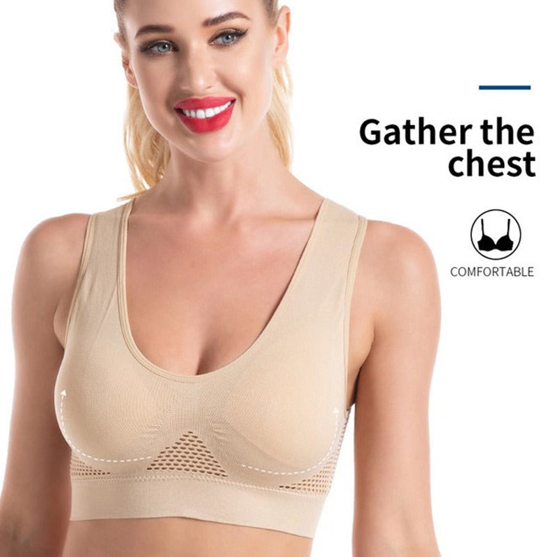 Sports Bra Mesh Breathable