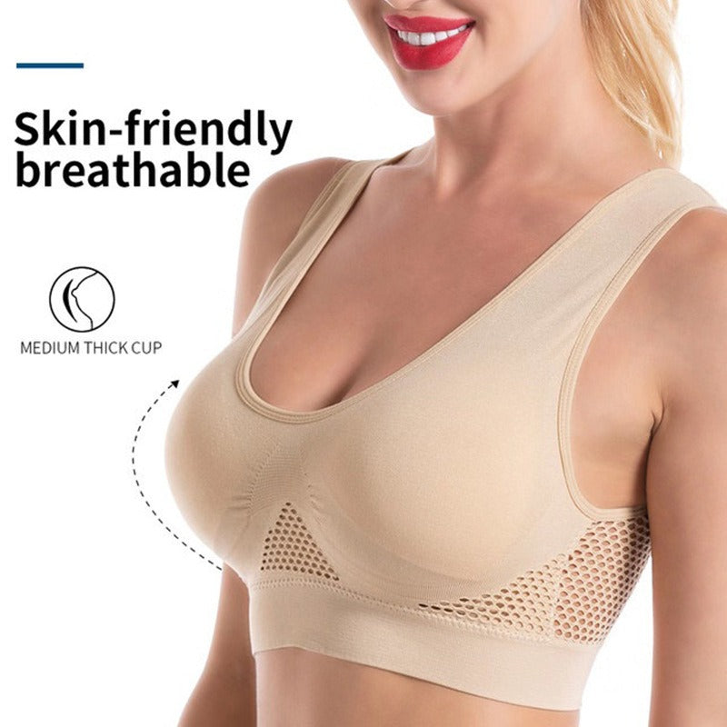 Sports Bra Mesh Breathable