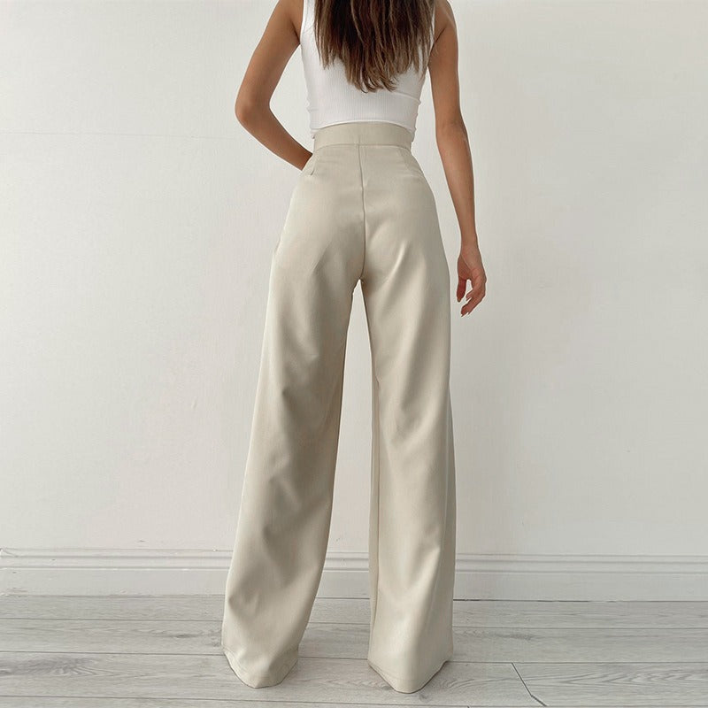 Women's Knitted Wide Leg Pants