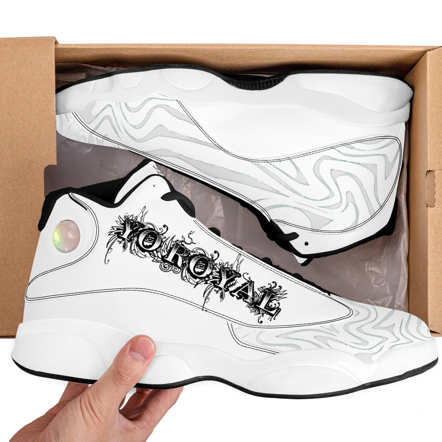 Basketball Shoes - Black White