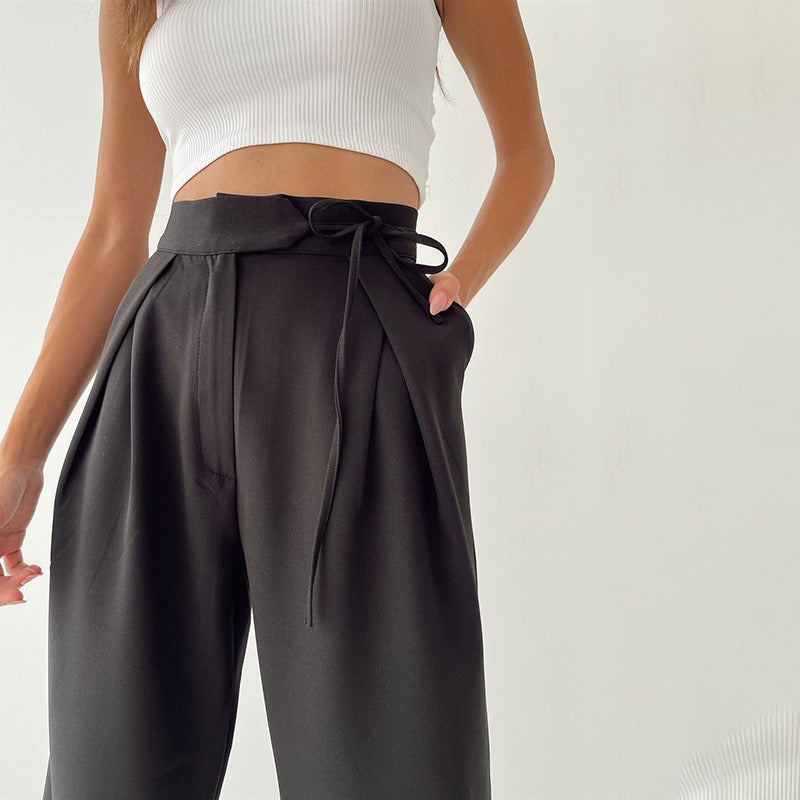 Women's Knitted Wide Leg Pants