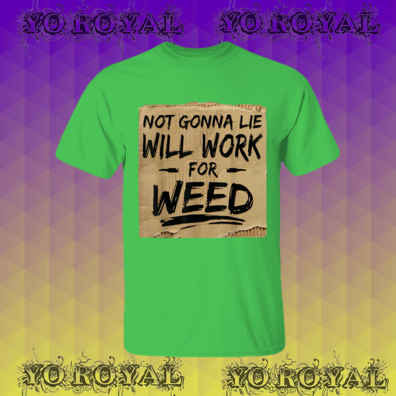 Work For Weed Tee