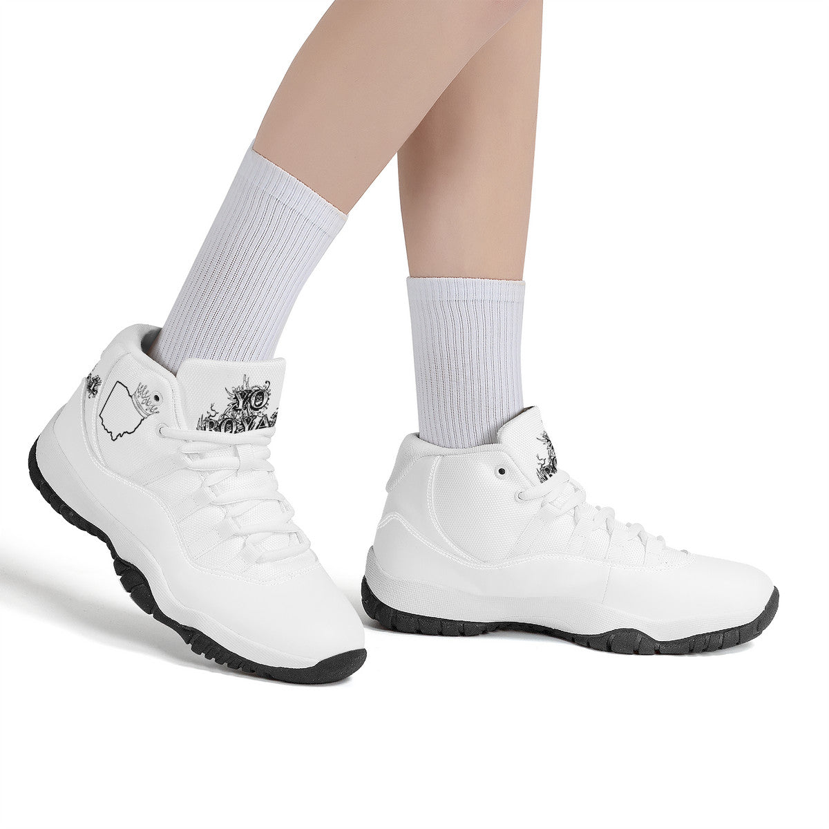 Yo Royal High Tops - White