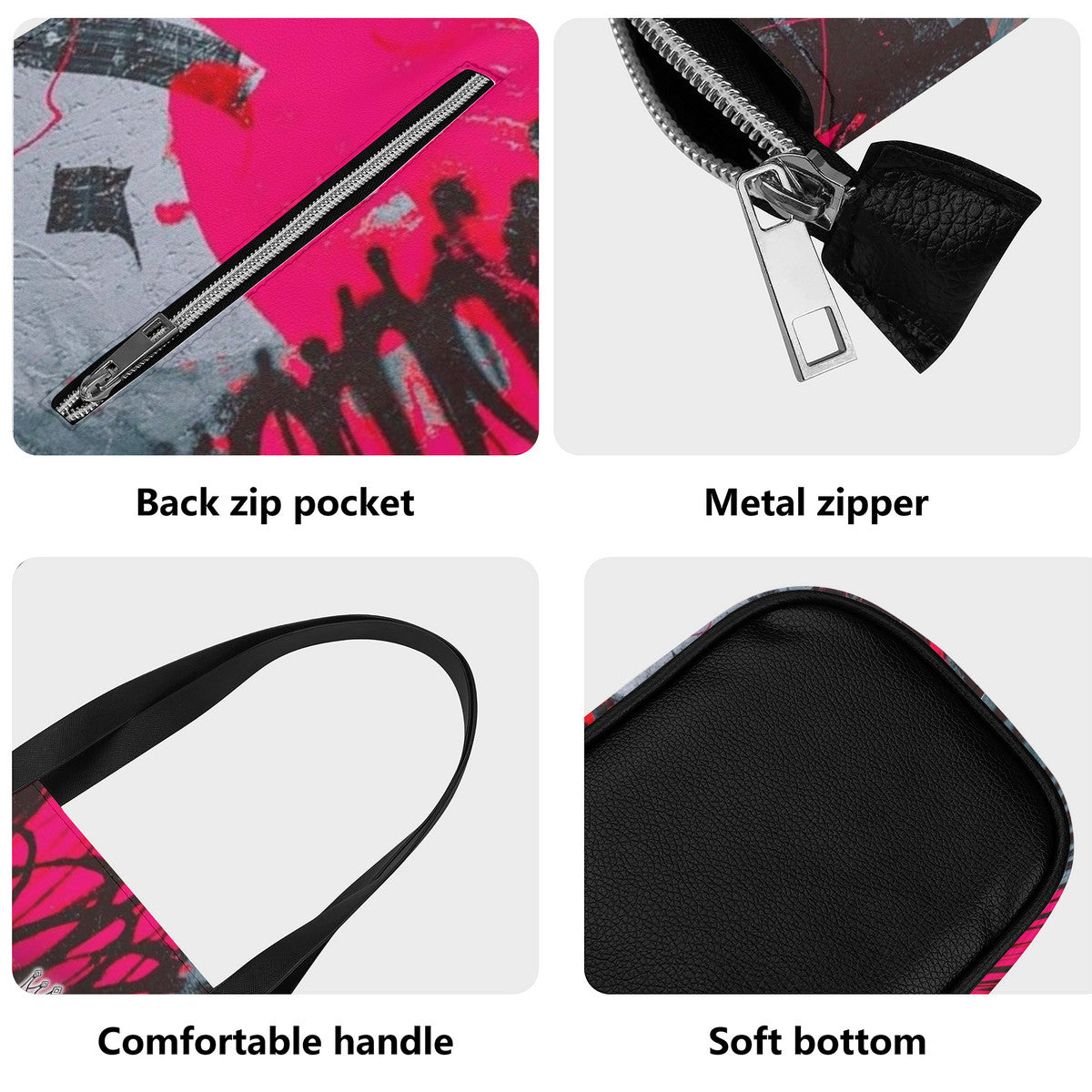 YR RedLeather Handbag