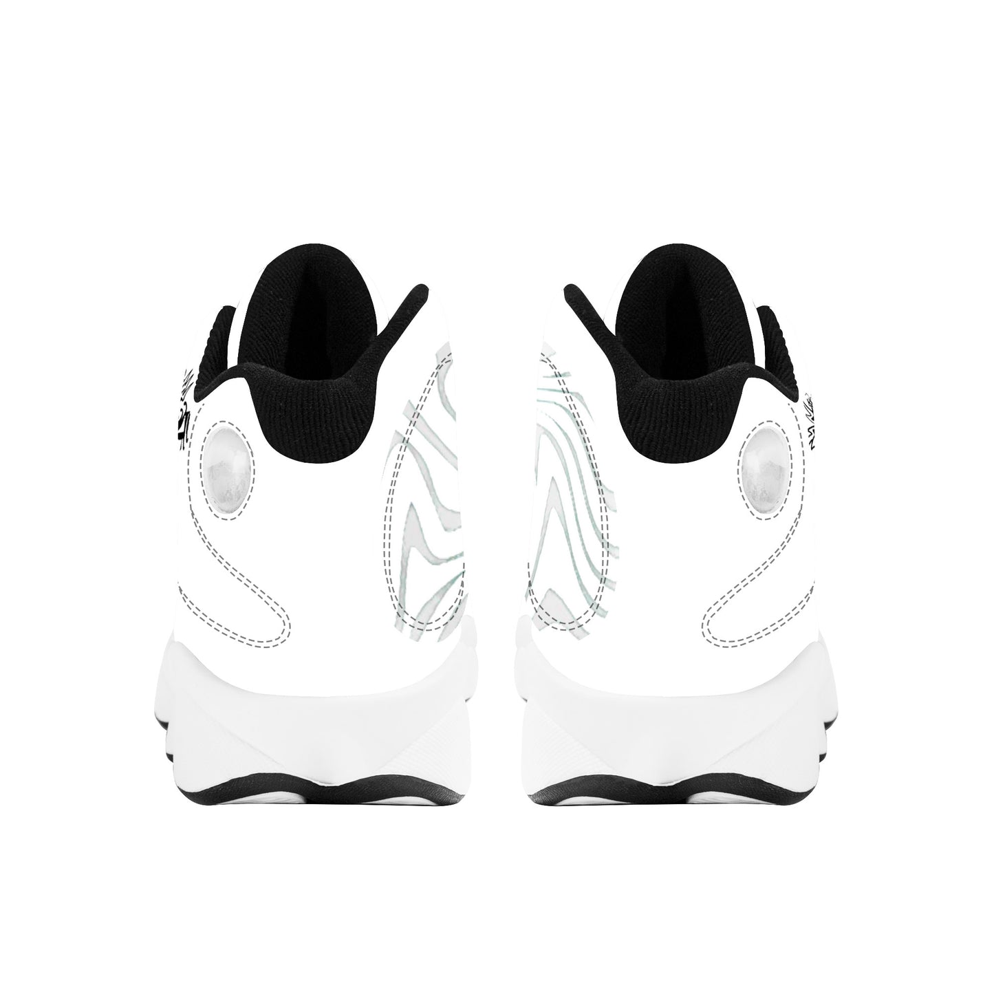 Basketball Shoes - Black White