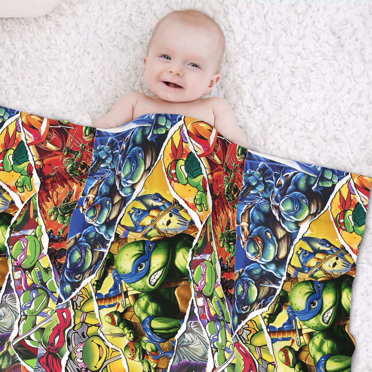 Turtle Baby Soft Blanket