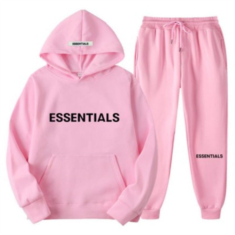 Double Lined Hoodie Two piece Set