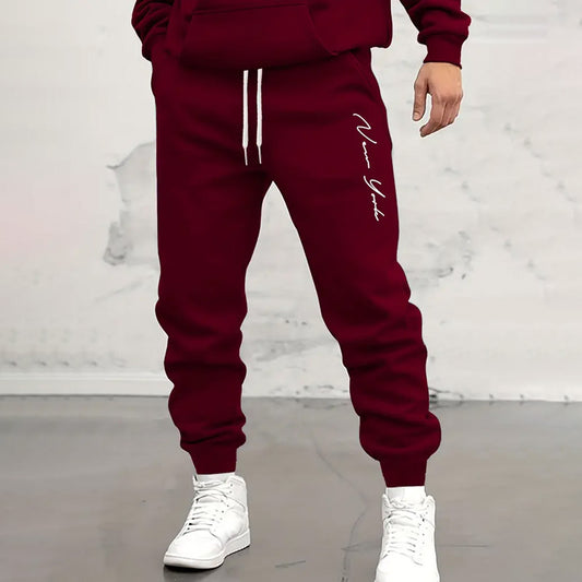 Men's Casual Cuffed Sweatpants