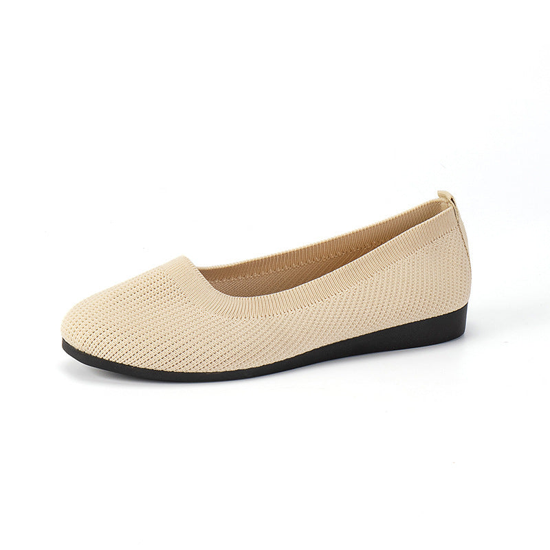 Round Toe Flat Bottom Women's  Shoes