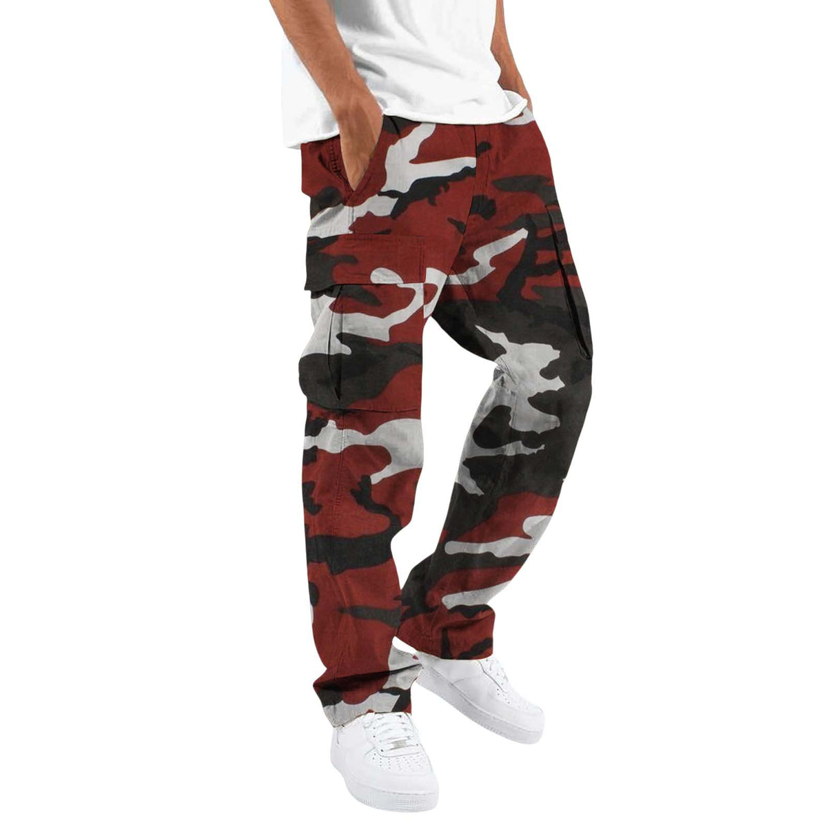 Men's Camo Casual Pants