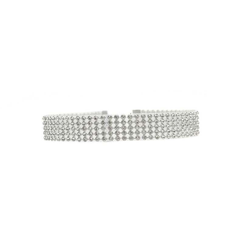 Women's Full Crystal Rhinestone Choker Necklace