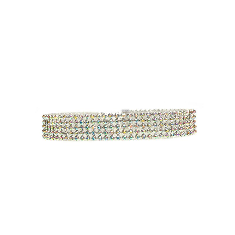 Women's Full Crystal Rhinestone Choker Necklace