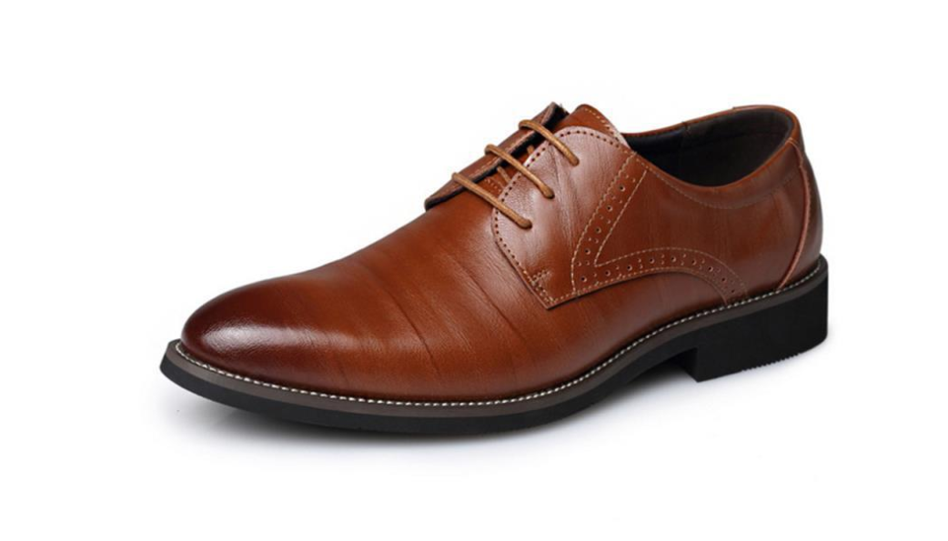 Men's leather shoes