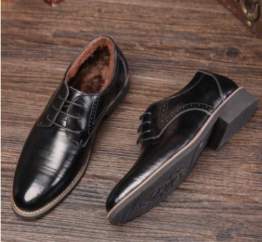 Men's leather shoes