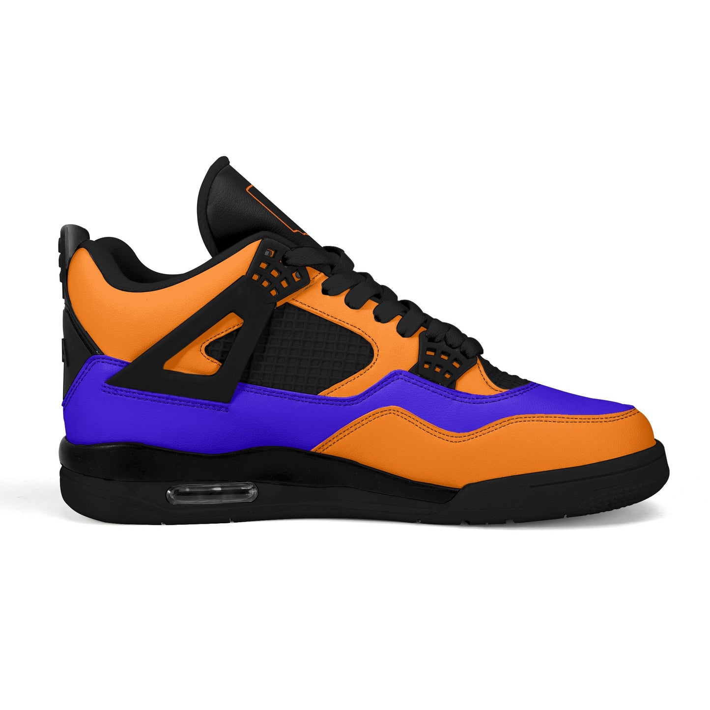 Mens Yo Royal Purple Yellow Sneakers