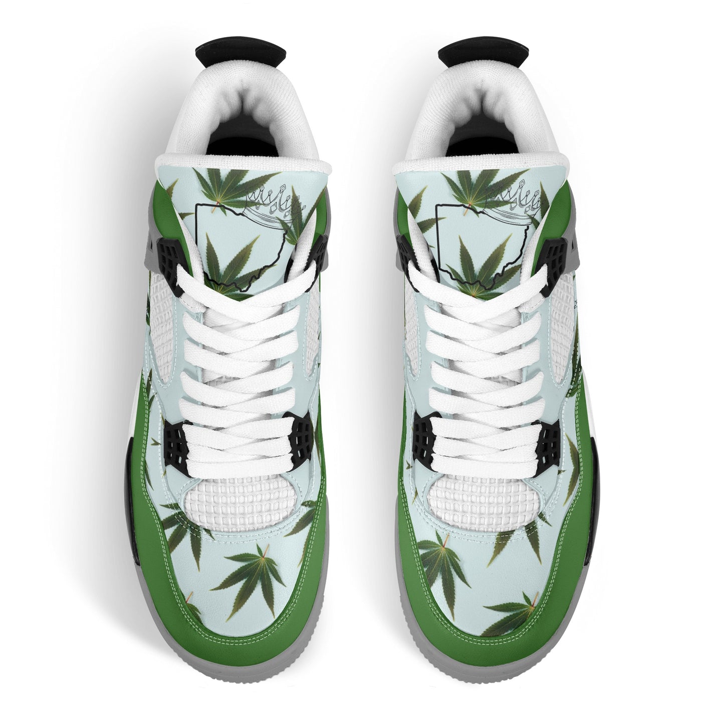 Mens Green Yo Royal Sneakers