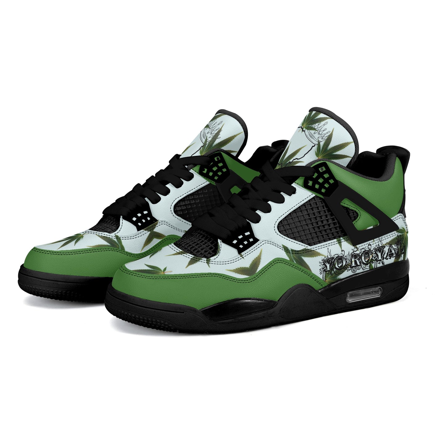 Mens Green Yo Royal Sneakers