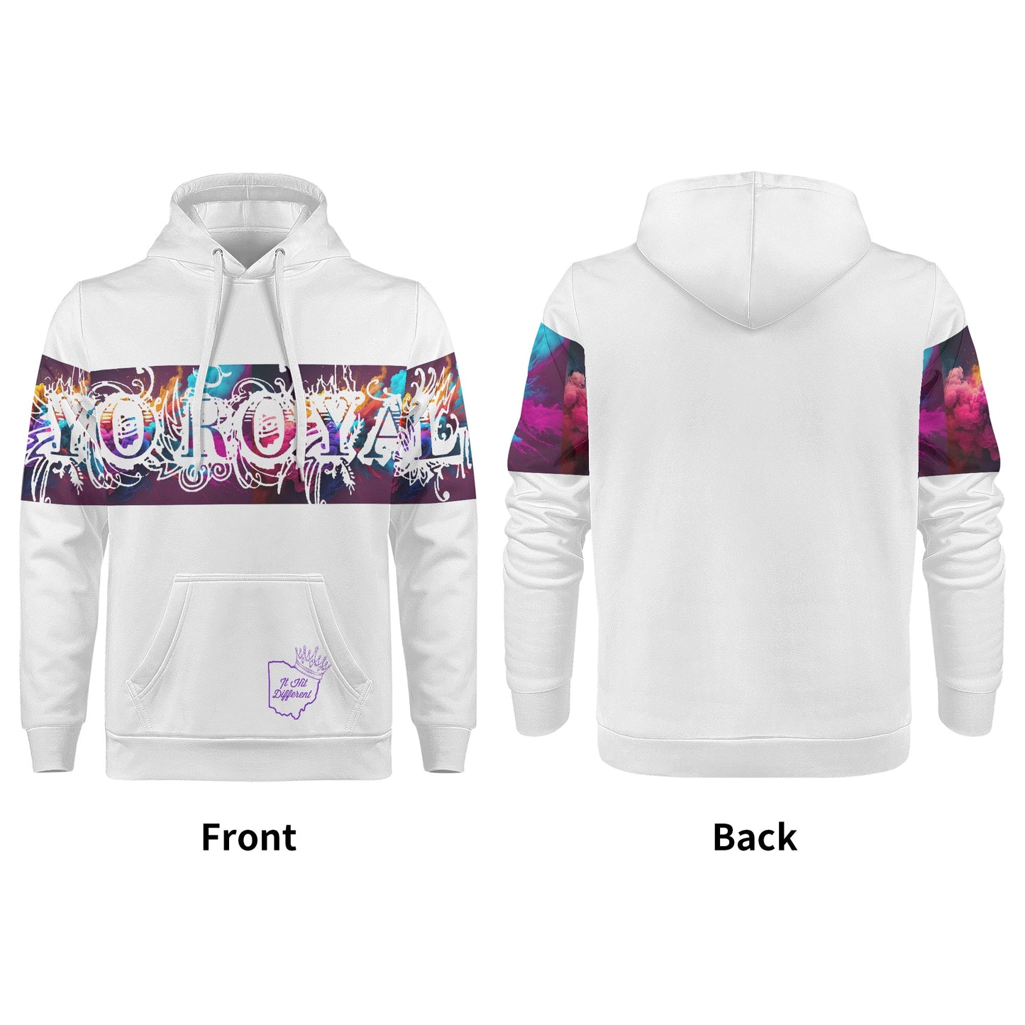 Yo Royal Smoke Color Hoodie