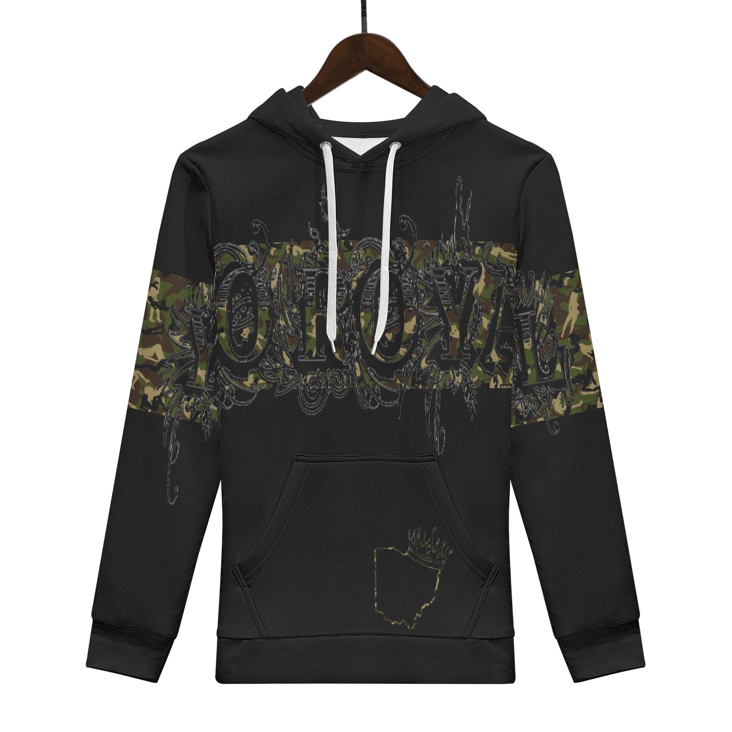 Yo Royal Green Camo Hoodie