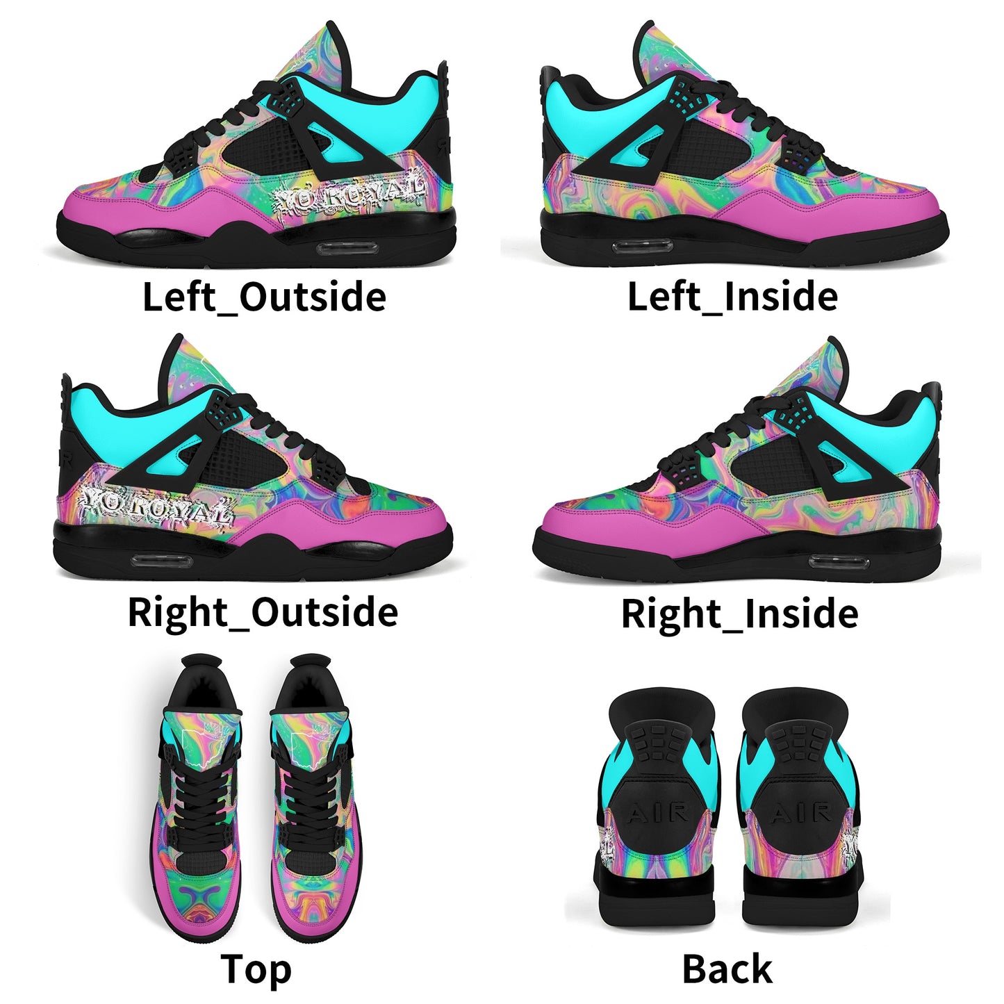 Yo Royal Tie Dye Sneakers