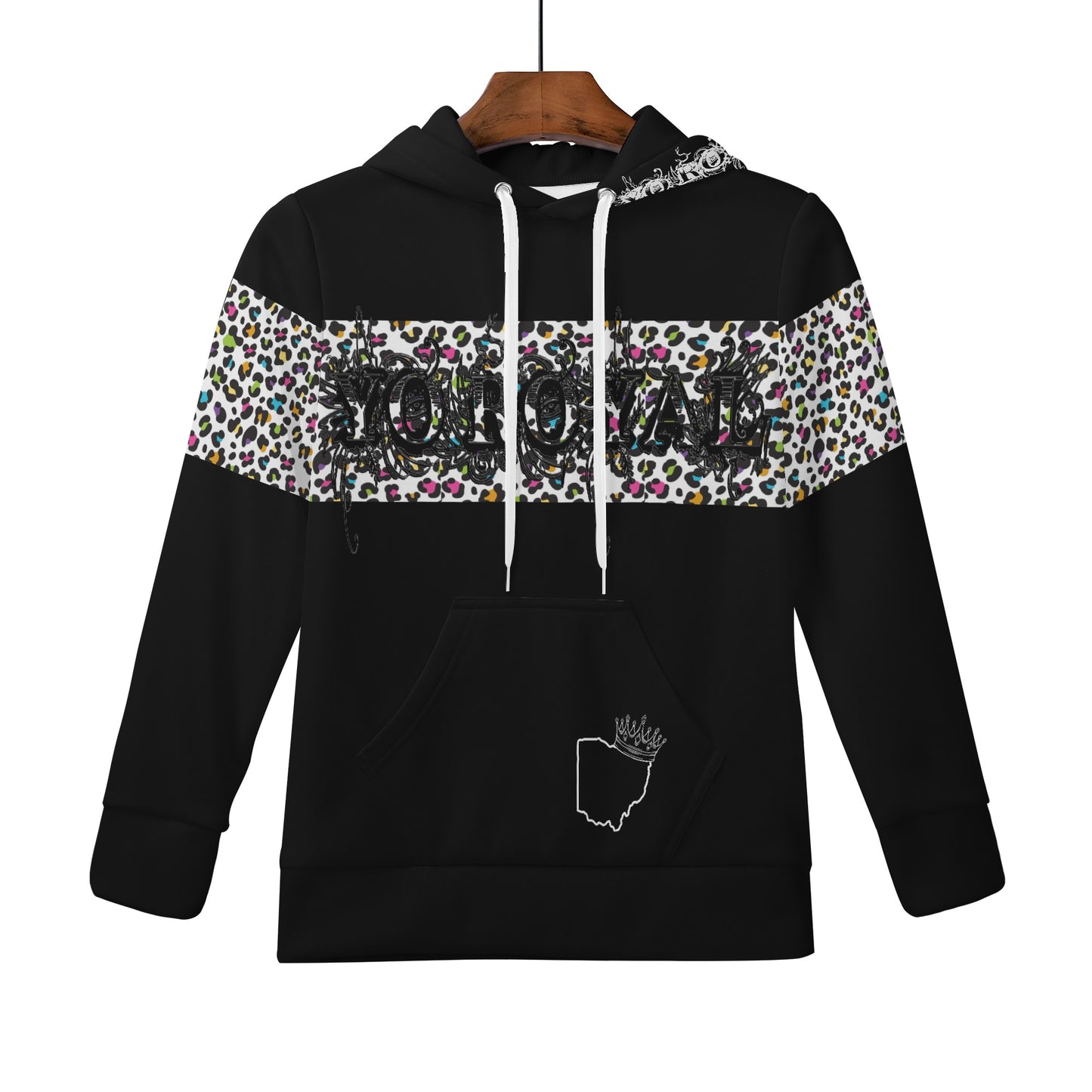 Kids Yo Royal Leopard Hoodie