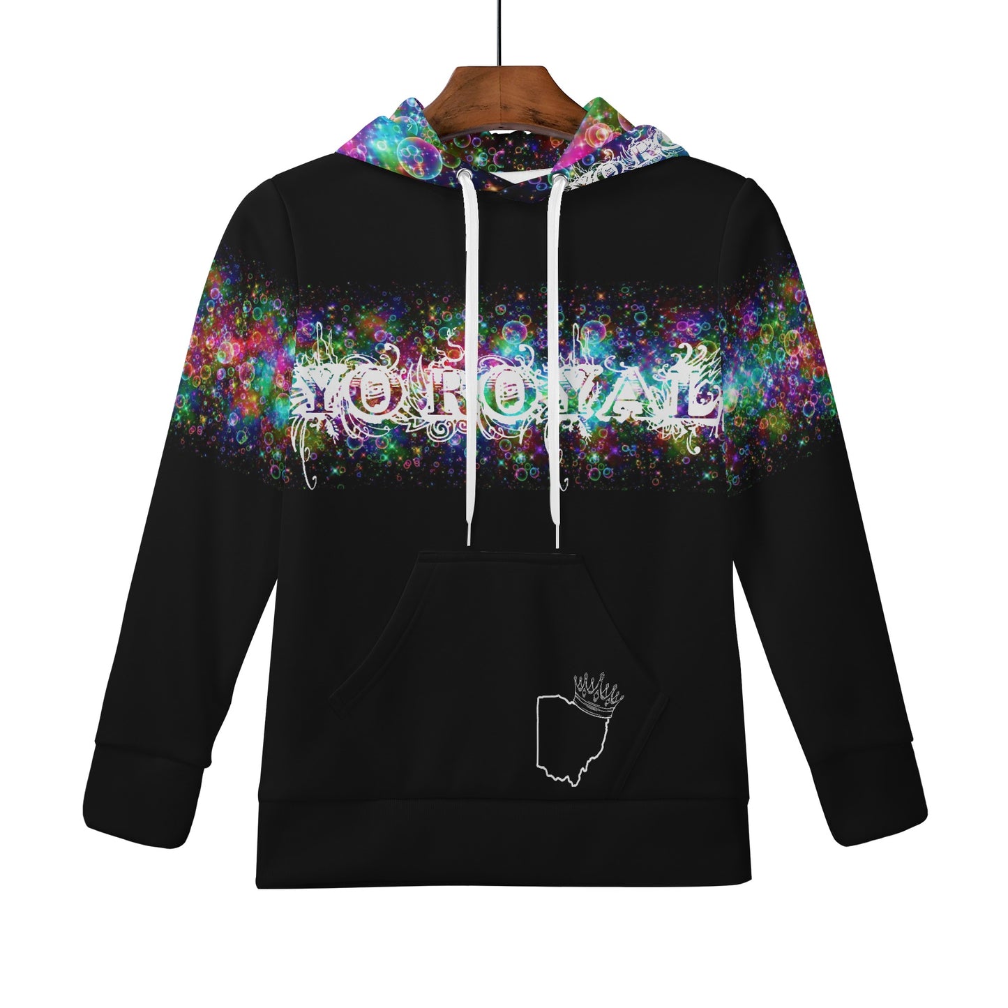 Kids Yo Royal Dark Bubble Hoodie