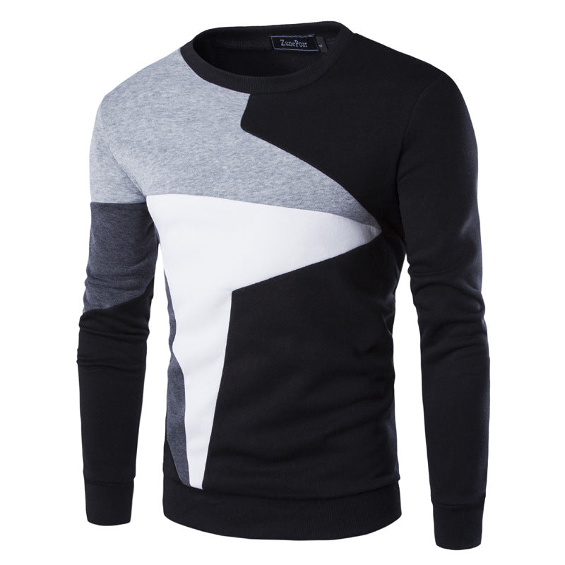 Casual O-Neck Slim Cotton Knitted Mens Sweaters