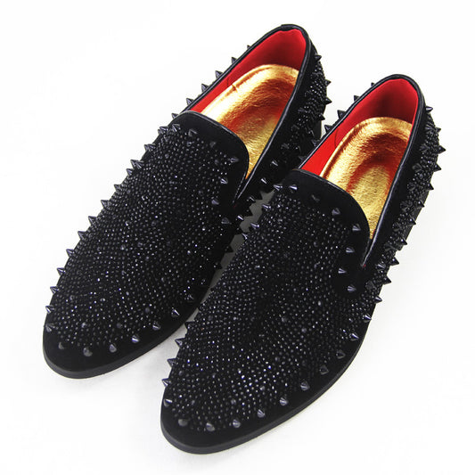 Men’s Dress Spiked Loafers