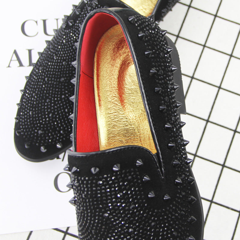 Men’s Dress Spiked Loafers
