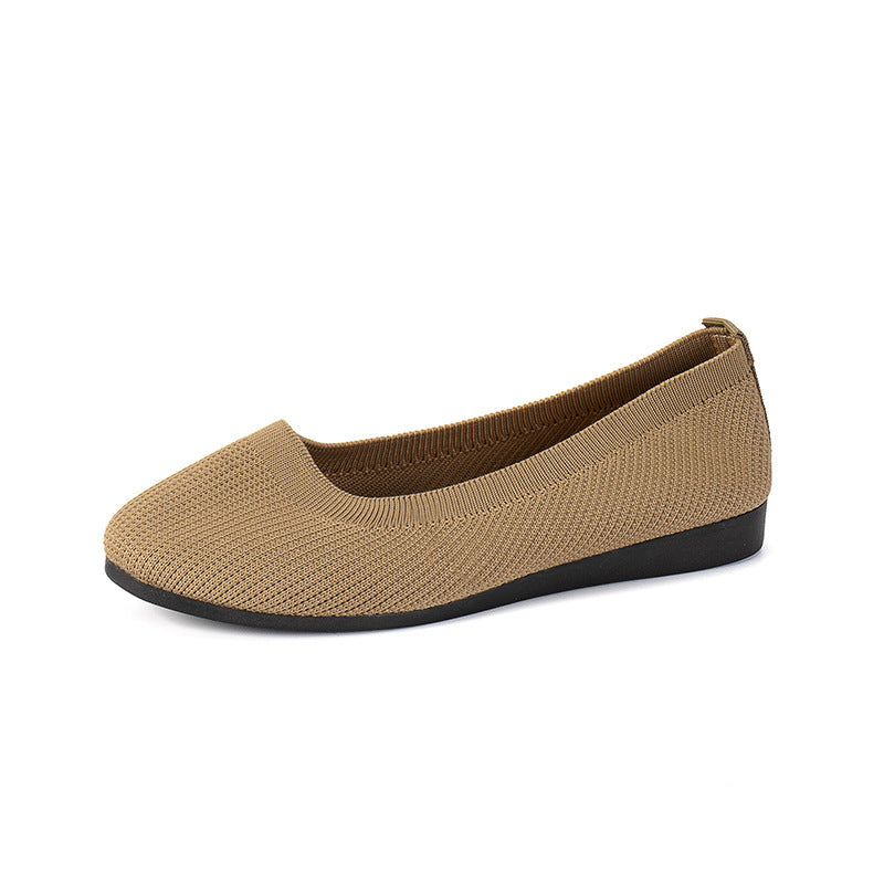 Round Toe Flat Bottom Women's  Shoes