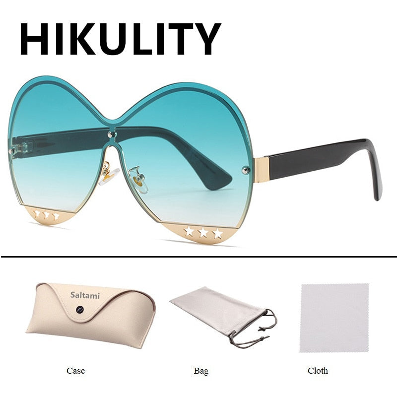 Gradual Color Runway Sunglasses