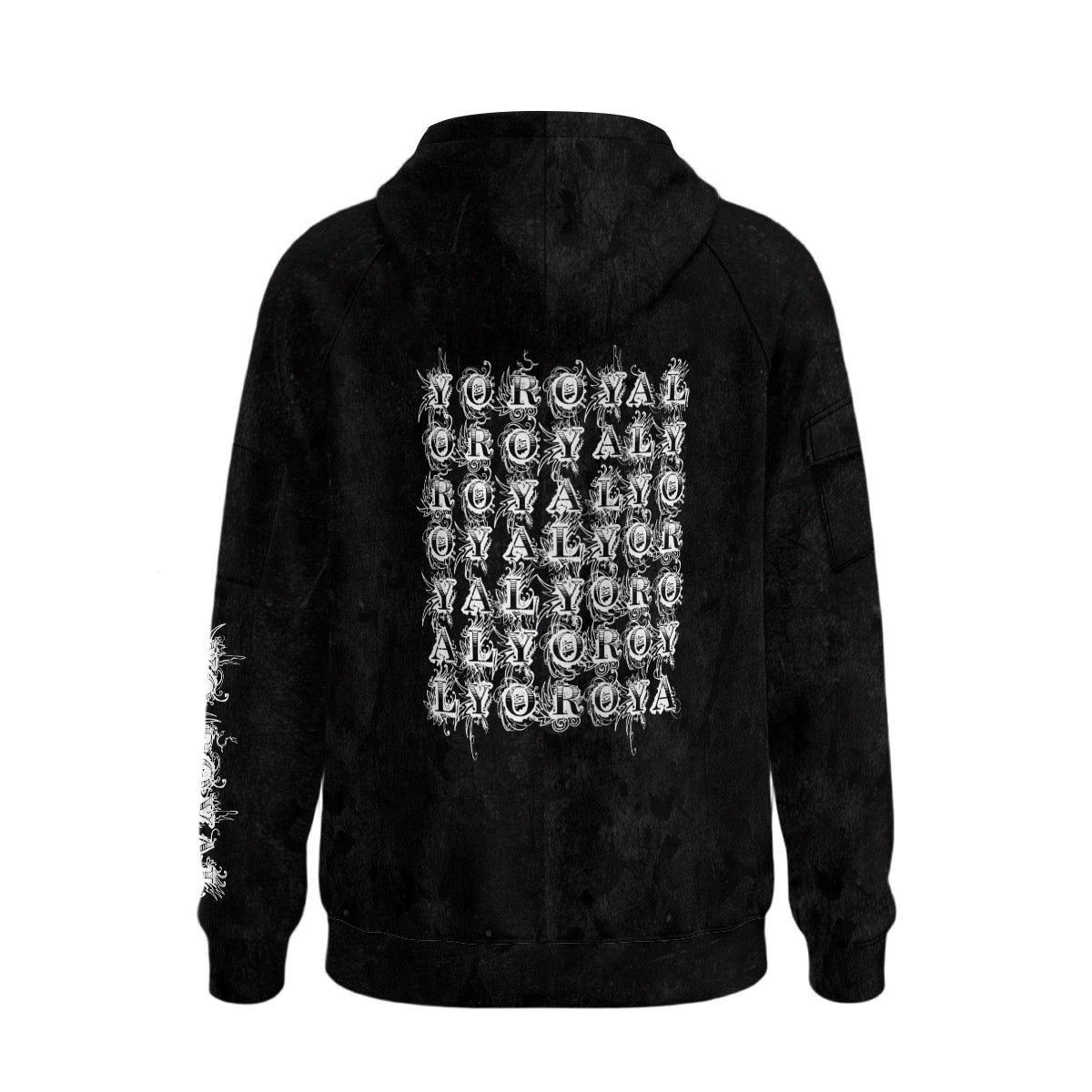 Blackout Yo Royal Half-Zip hoodie