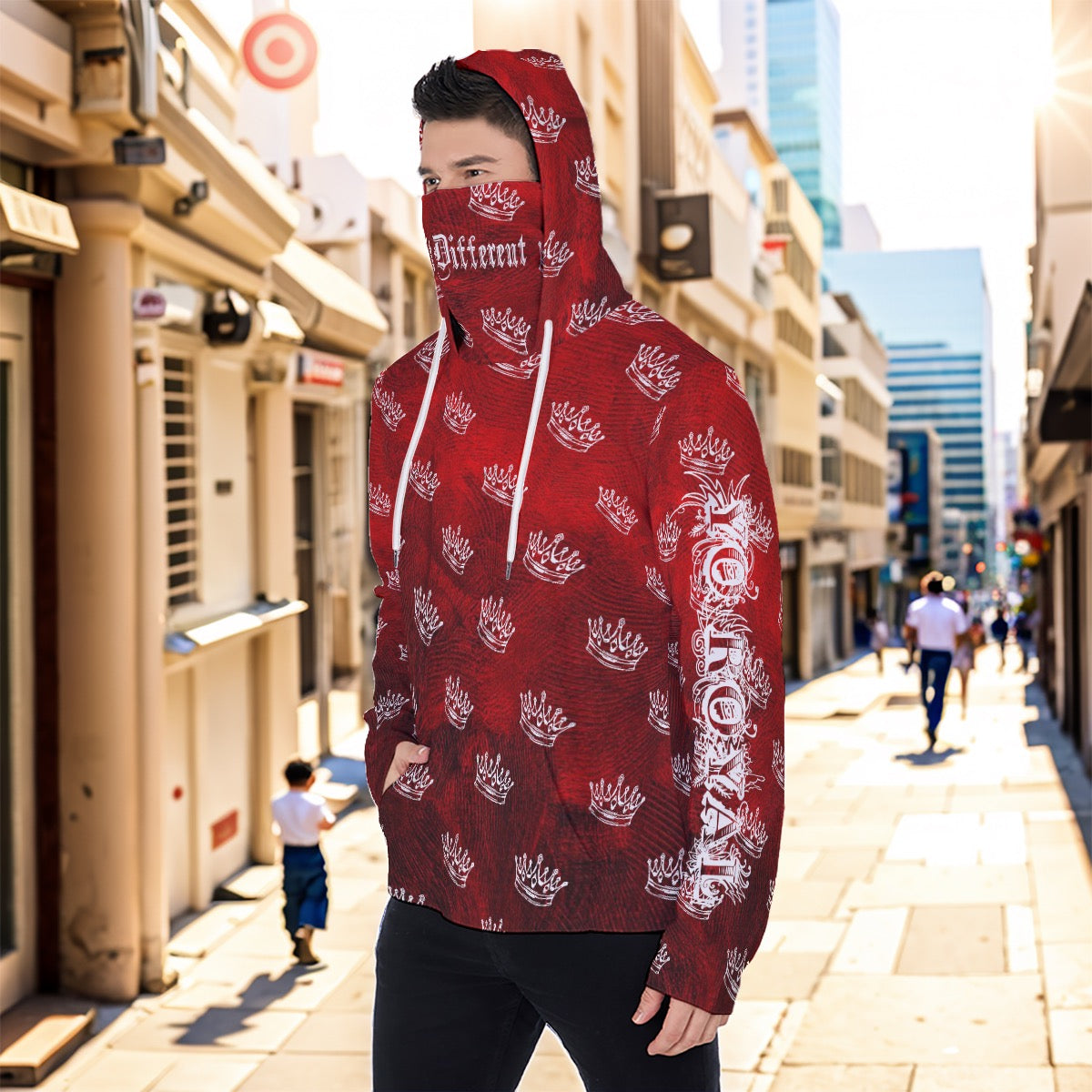 YRIHD Hoodie with attached Mask