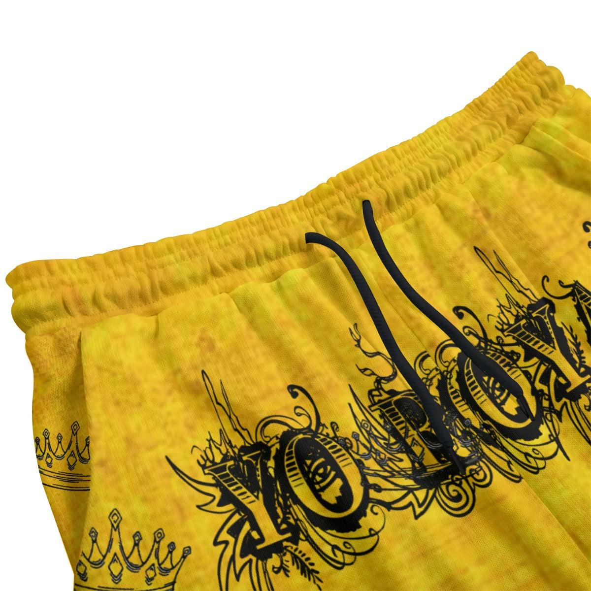 Yo Royal Yellow Crown SweatPants