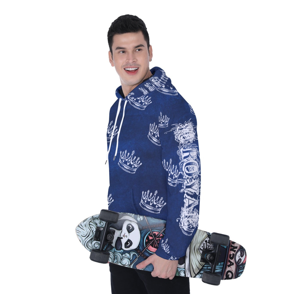 Men's Heavy Fleece Raglan Hoodie