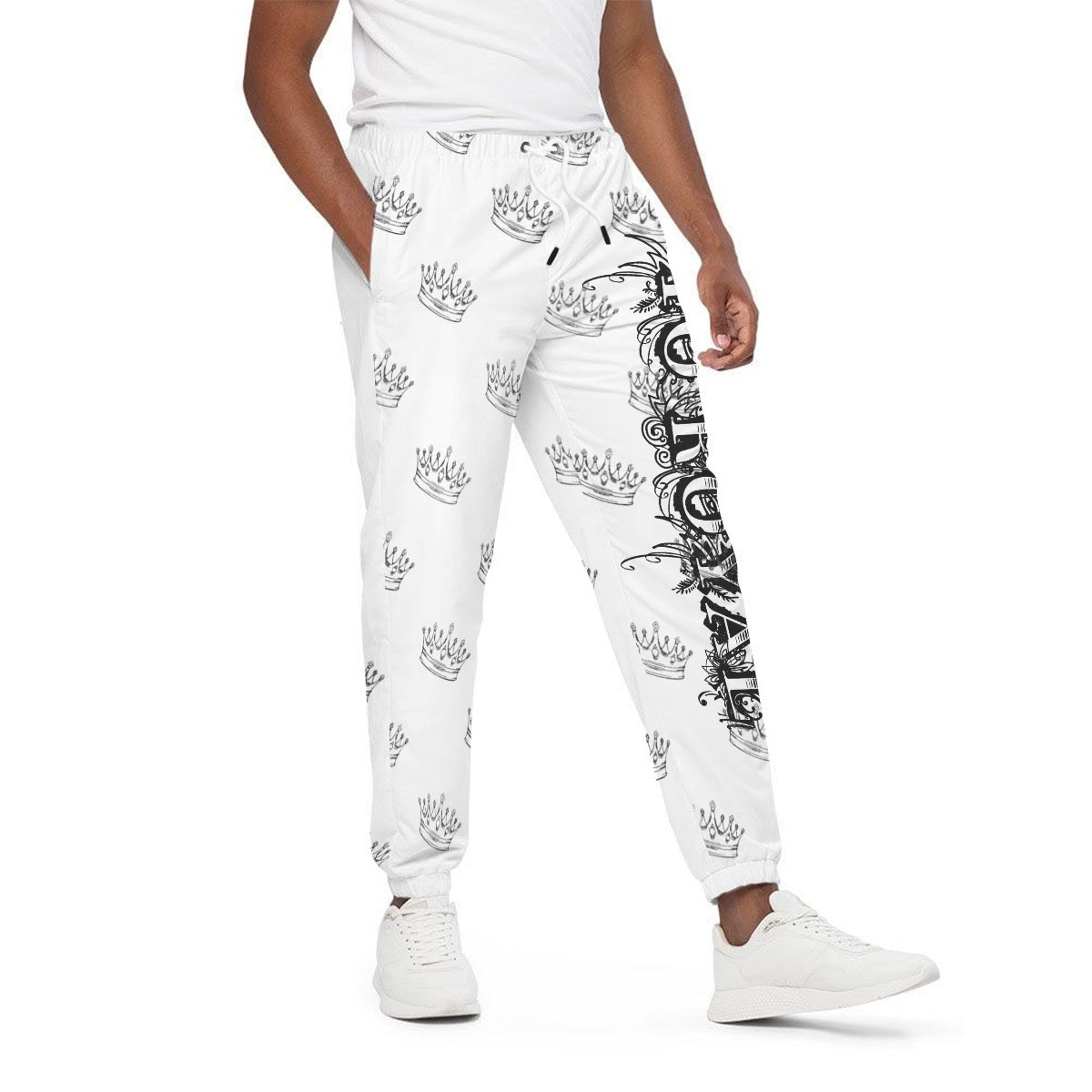 Women’s Yo Royal White Crown Sweats