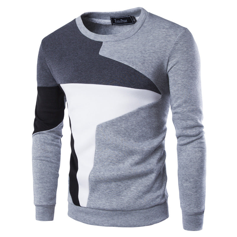 Casual O-Neck Slim Cotton Knitted Mens Sweaters