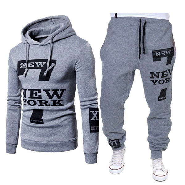 Hooded Two piece Set for Men