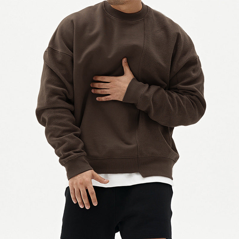 Pullover Round Neck Sweater Loose