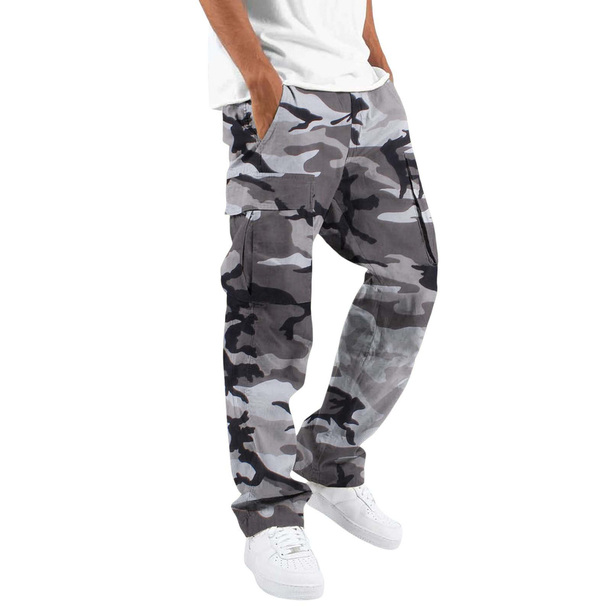 Men's Camo Casual Pants
