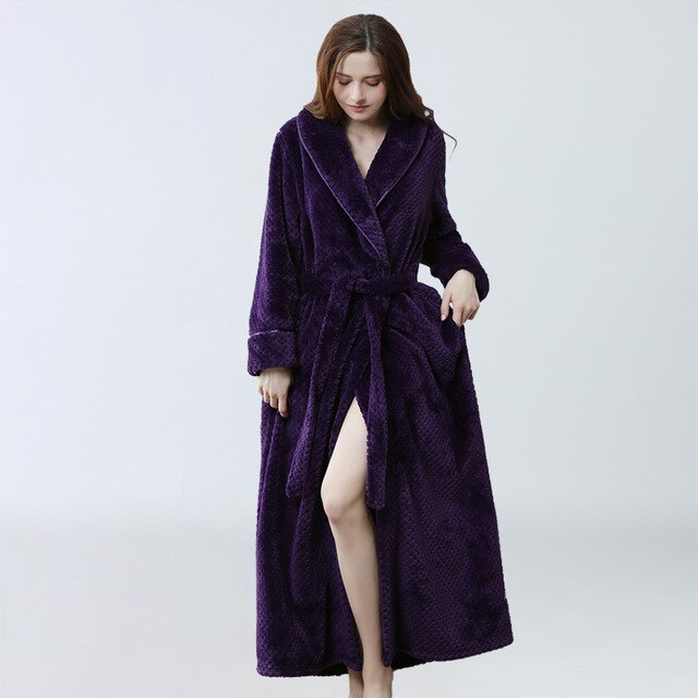 Women's Winter Extra Long Robe