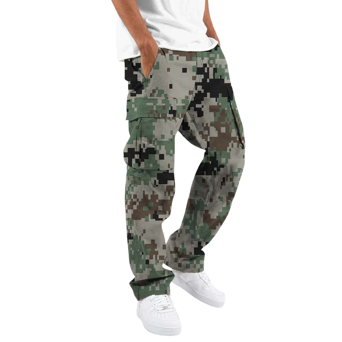 Men's Camo Casual Pants