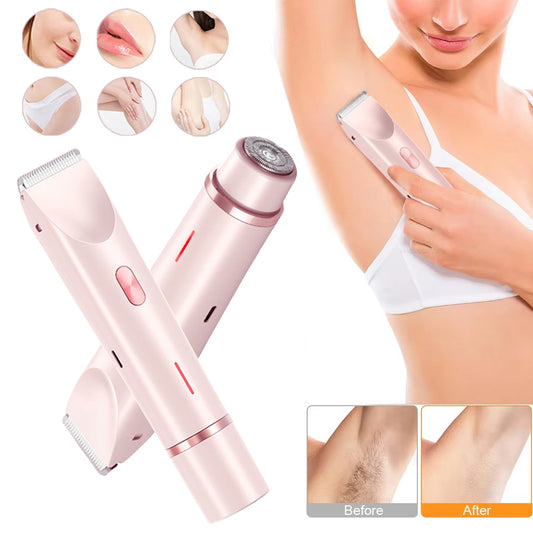 2 In 1 Women's Double Head Electric Razor