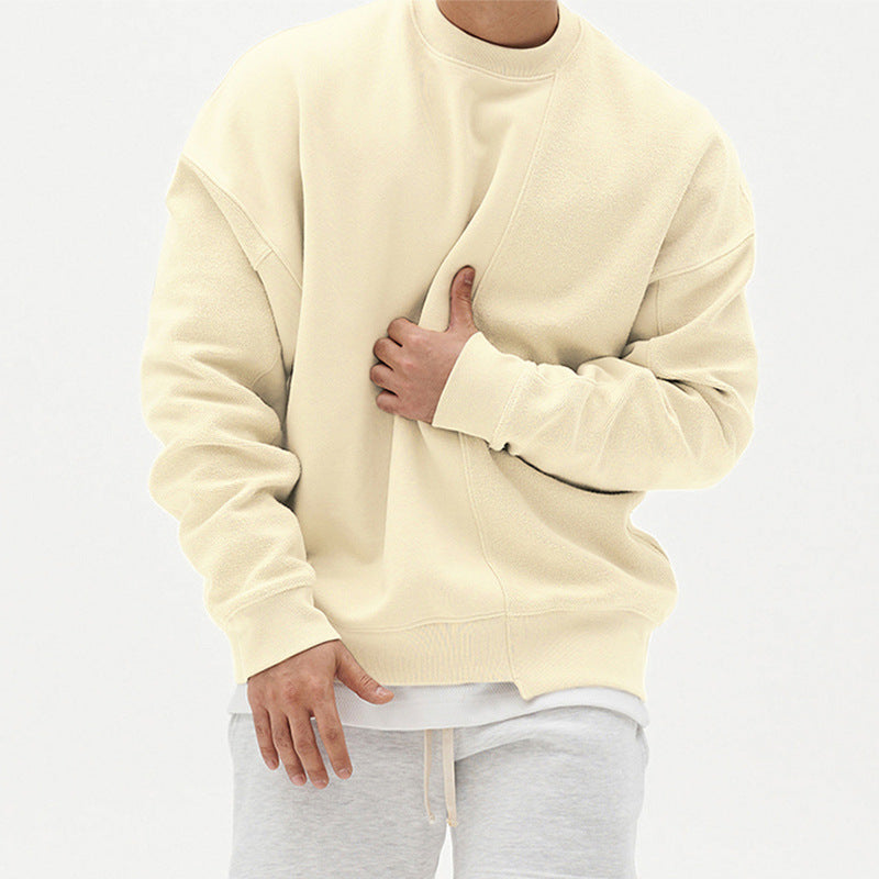Pullover Round Neck Sweater Loose
