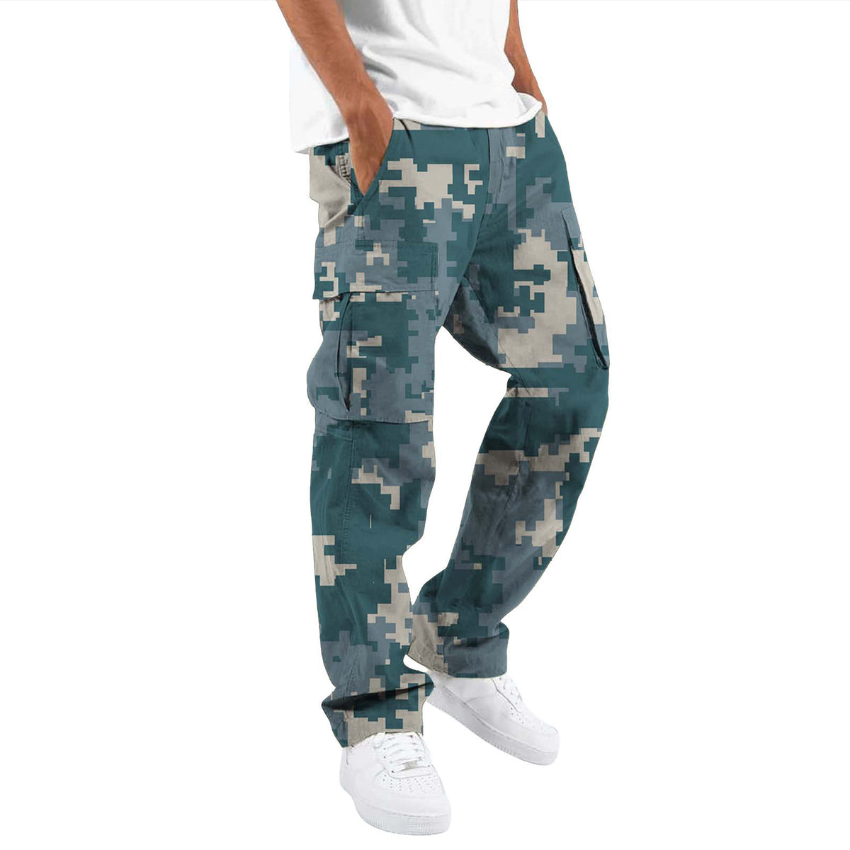Men's Camo Casual Pants