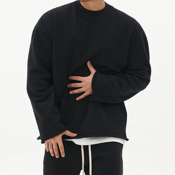 Pullover Round Neck Sweater Loose
